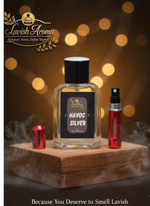 Lavish Aroma – Havoc Silver Luxury Perfume 50ml