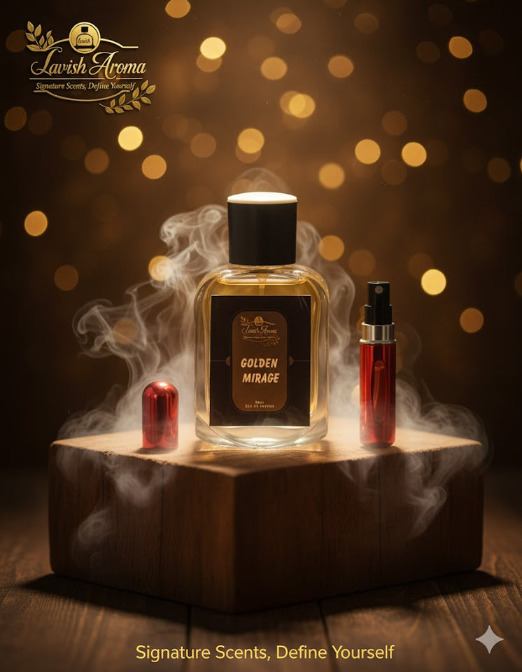 Lavish Aroma – Gold Mirage Premium Luxury Perfume 50ml