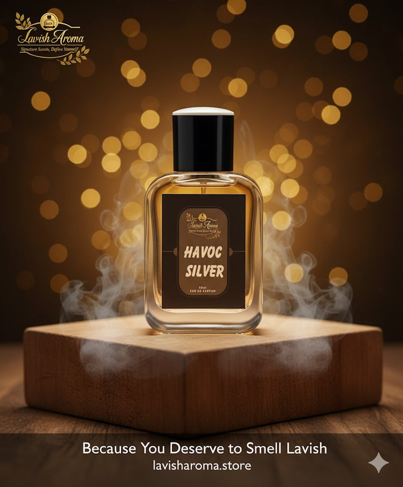 Lavish Aroma – Havoc Silver Luxury Perfume 50ml