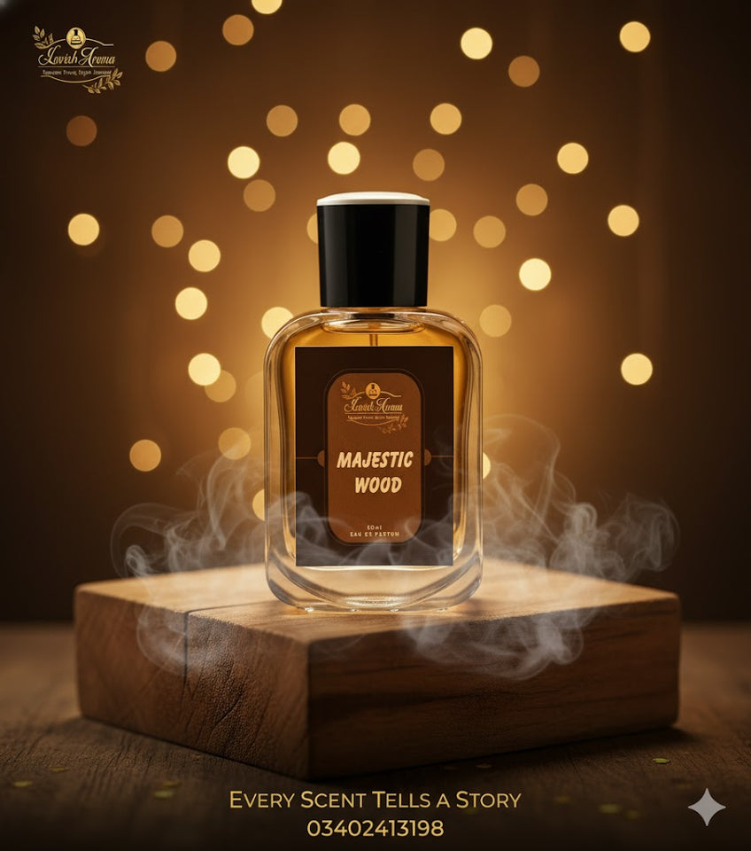 Lavish Aroma – Majestic Wood Sophisticated Luxury Perfume 50ml